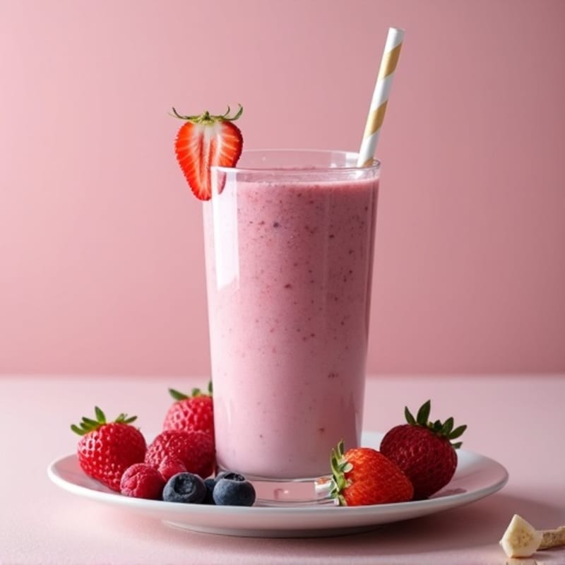 Creamy Berry Protein Power Shake