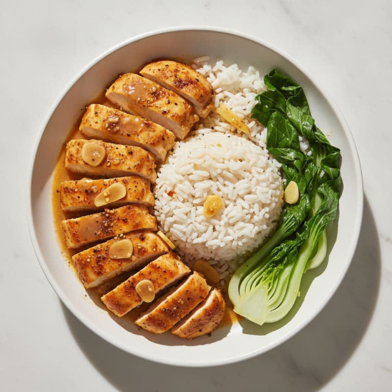 Indonesian Spiced Chicken with Coconut Rice