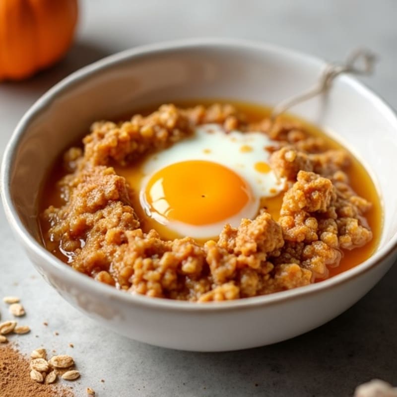 Hearty Baked Pumpkin Spice Oats