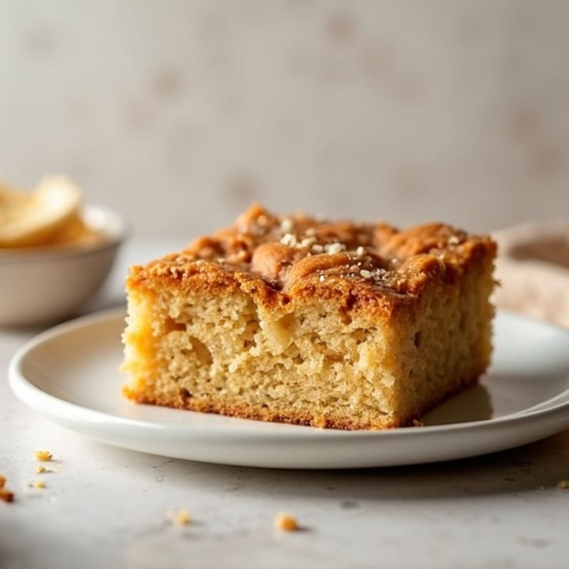 Protein-Packed Almond Butter Blondie Cake