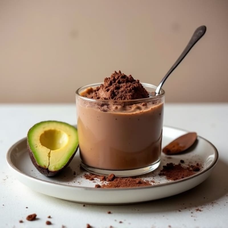 Silky Chocolate Protein Pudding
