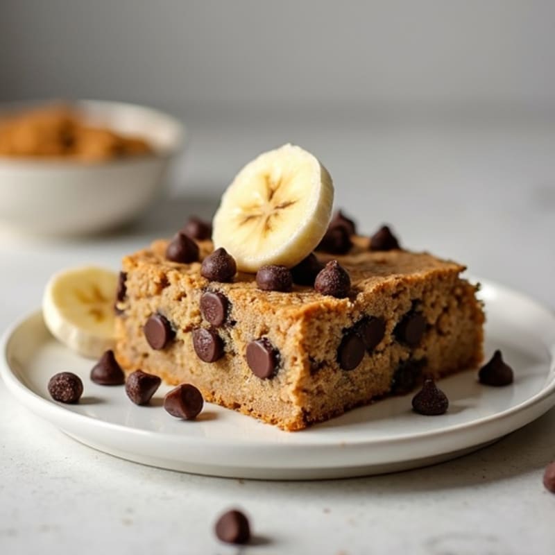 Protein-Packed Chocolate Chip Cookie Dough Bake