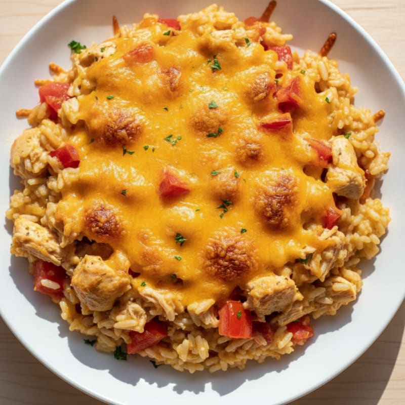 Chicken and Rice Comfort Casserole