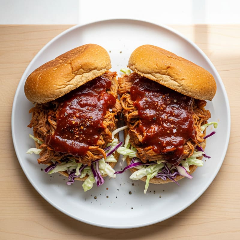 Smoky BBQ Pulled Pork Sandwiches
