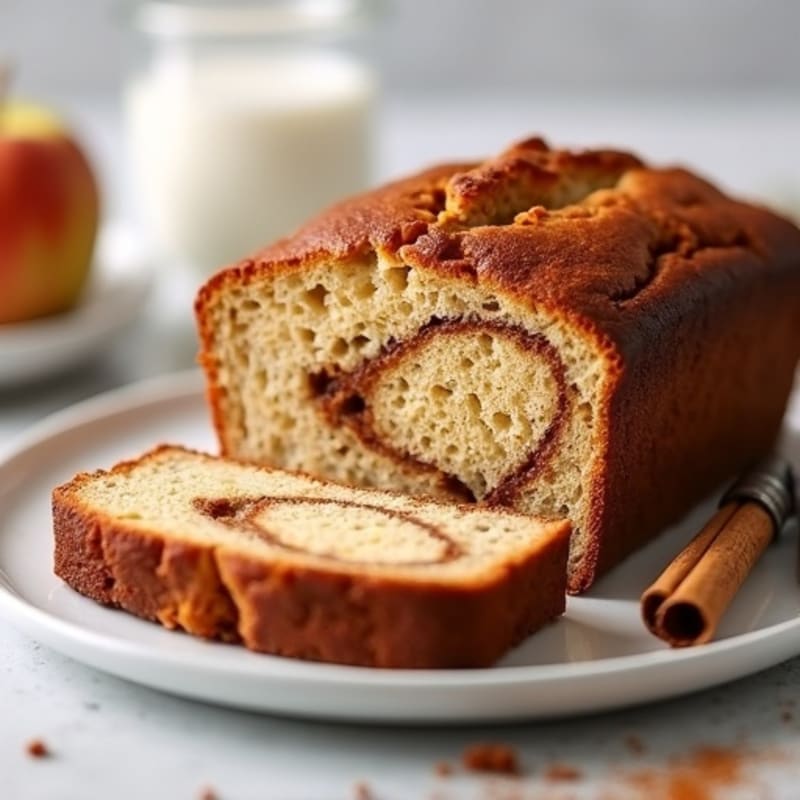 Protein-Packed Cinnamon Swirl Breakfast Bread