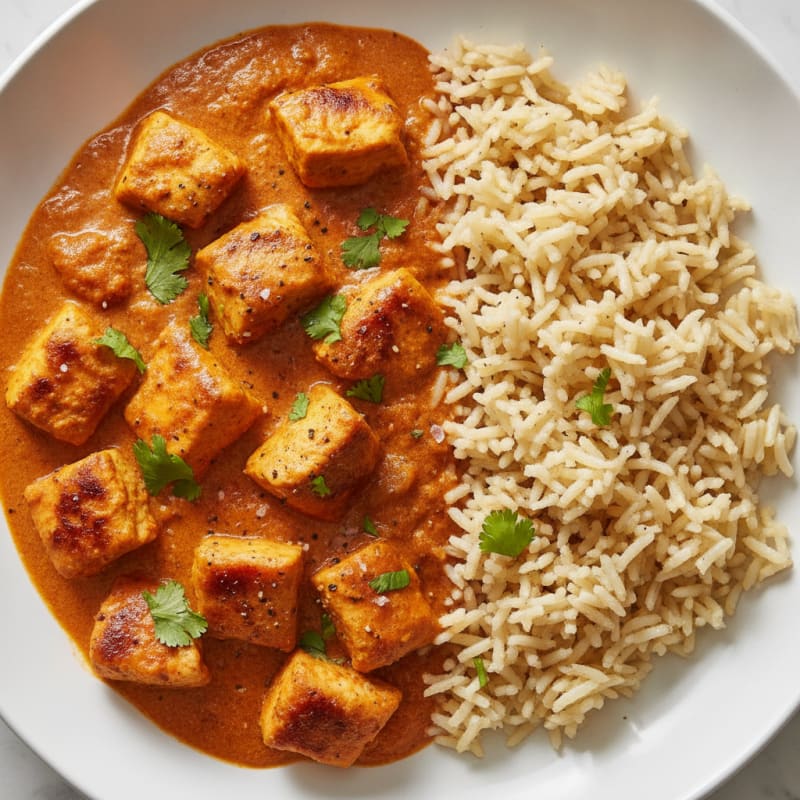 Chicken Tikka Masala with Basmati Rice