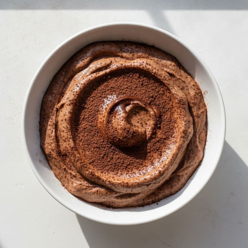 Silky Chocolate Protein Pudding