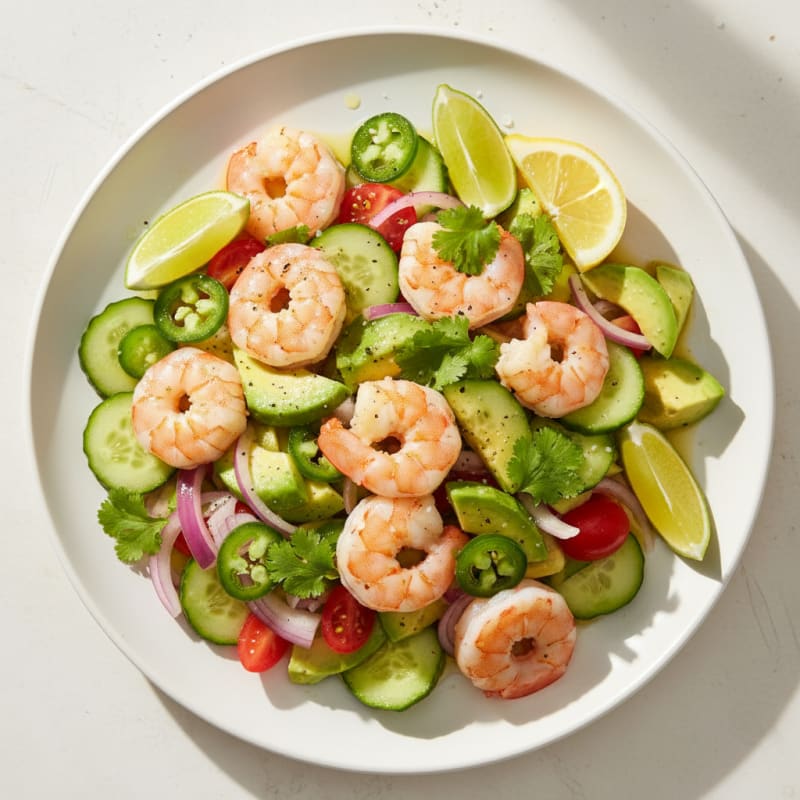 Citrus Shrimp and Avocado Ceviche