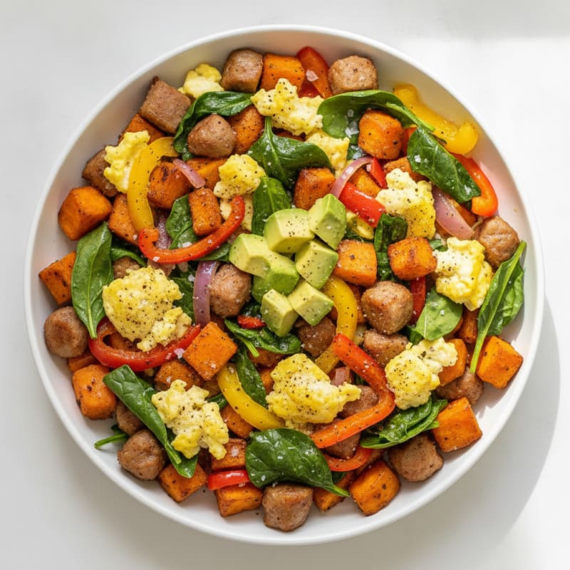 Hearty Grand Slam Breakfast Skillet