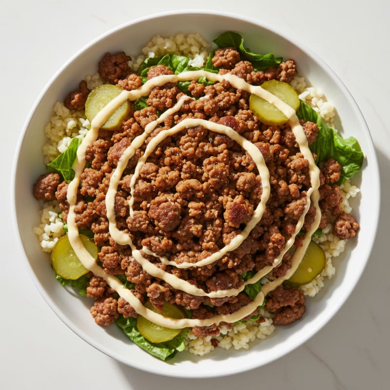 Crispy Beef and Special Sauce Bowl