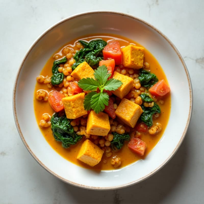 Creamy Coconut Red Lentil Curry