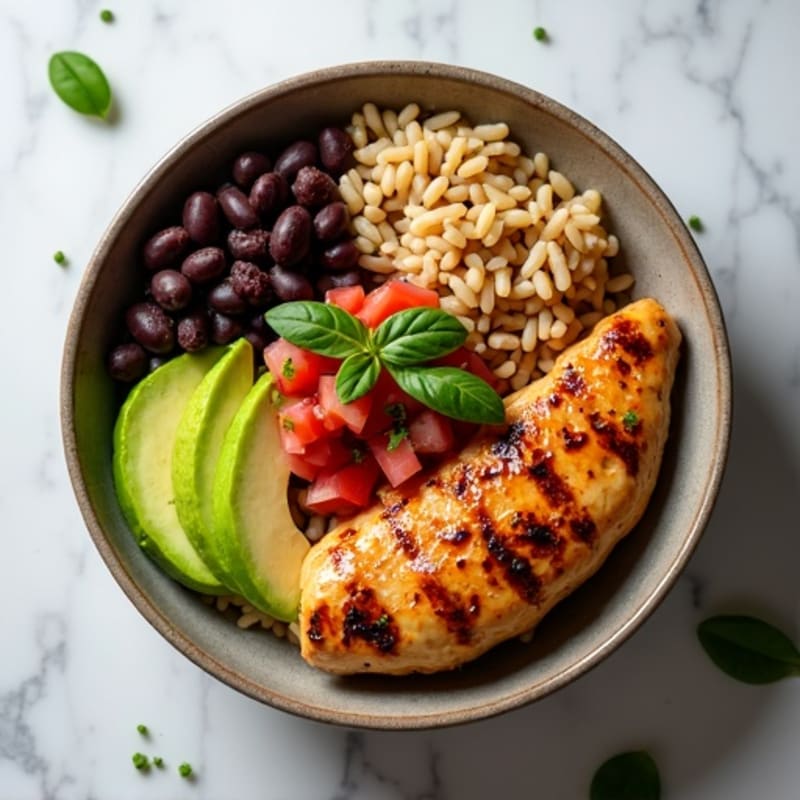 Hearty Black Bean Burrito Bowl
