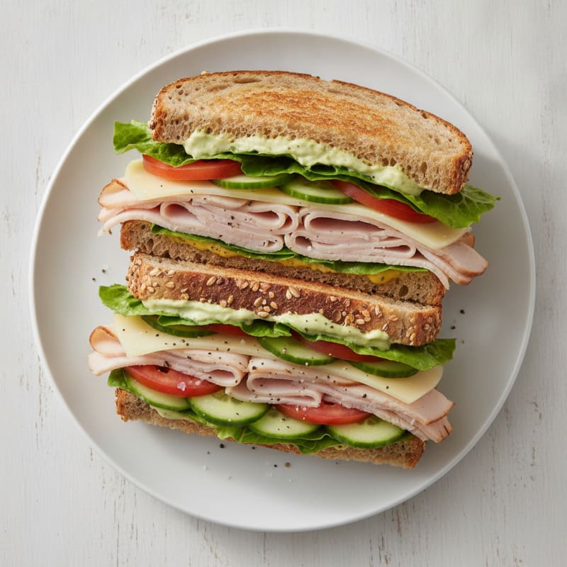 Classic Deli Stack Sandwich