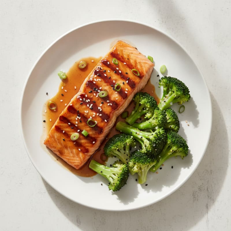 Teriyaki Glazed Salmon