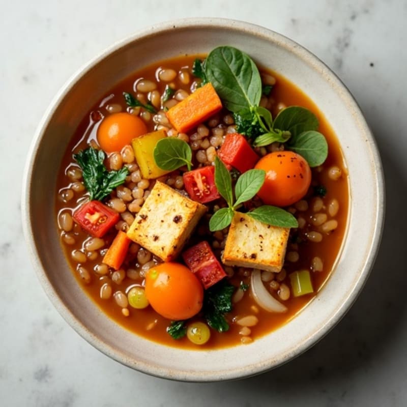 Herb-Spiced Lentil and Vegetable Stew