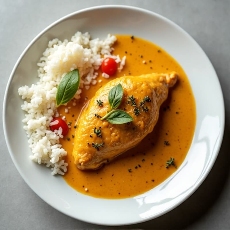 Creamy Coconut-Spiced Butter Chicken