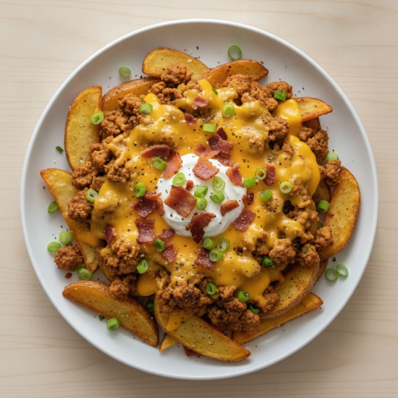 Loaded Bacon Cheese Fries