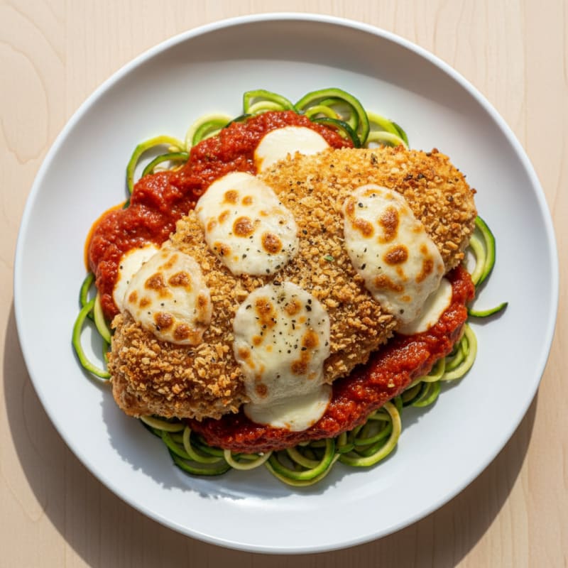 Baked Chicken Parmesan with Marinara