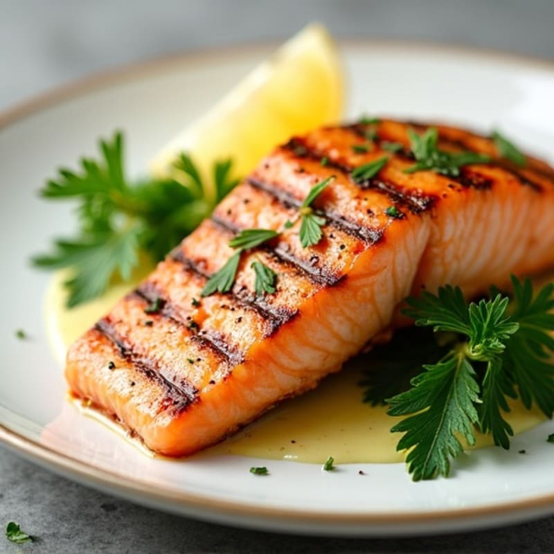 Lemon Herb Grilled Salmon