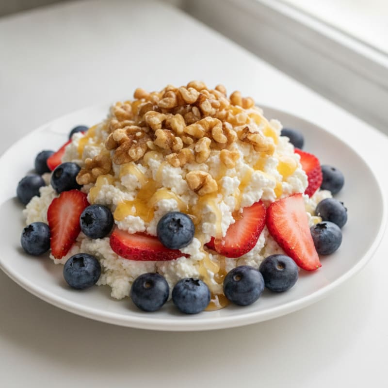 High-Protein Cottage Cheese Berry Parfait
