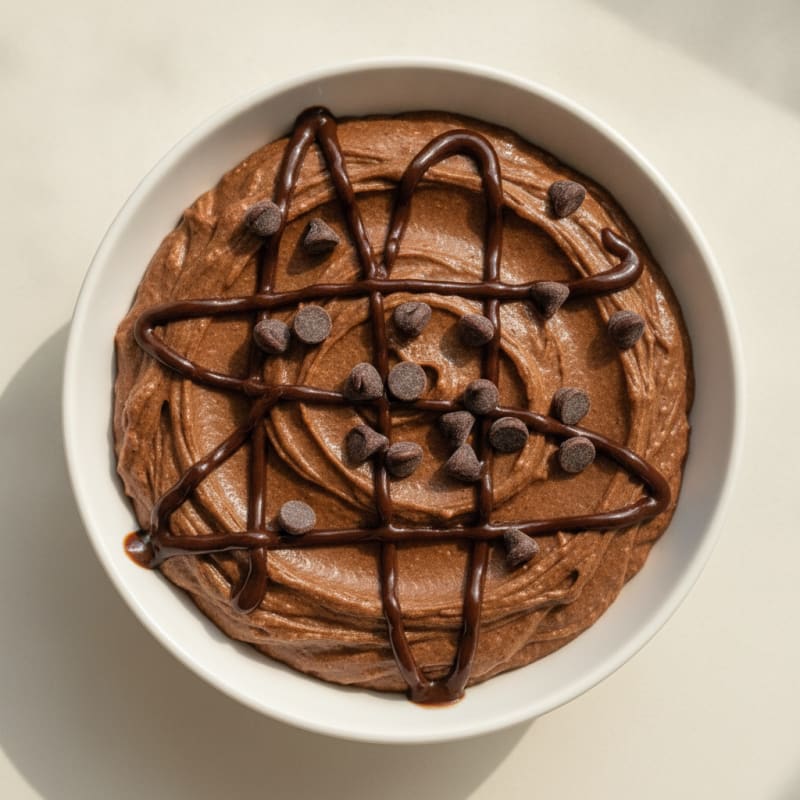 Cottage Cheese Chocolate Protein Pudding