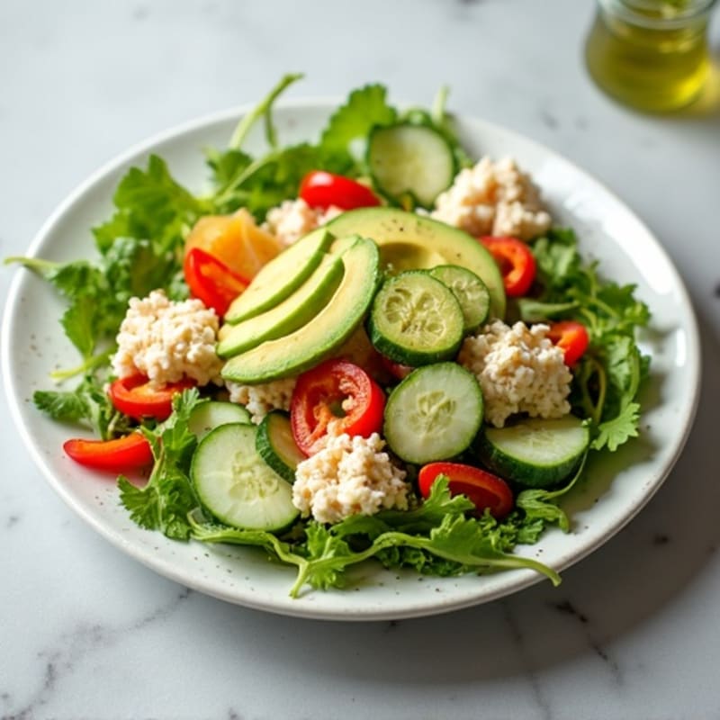 Fresh Citrus-Herb Crab Salad with Avocado