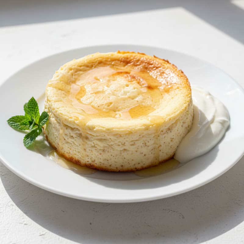 Creamy Greek Yogurt Protein Cheesecake