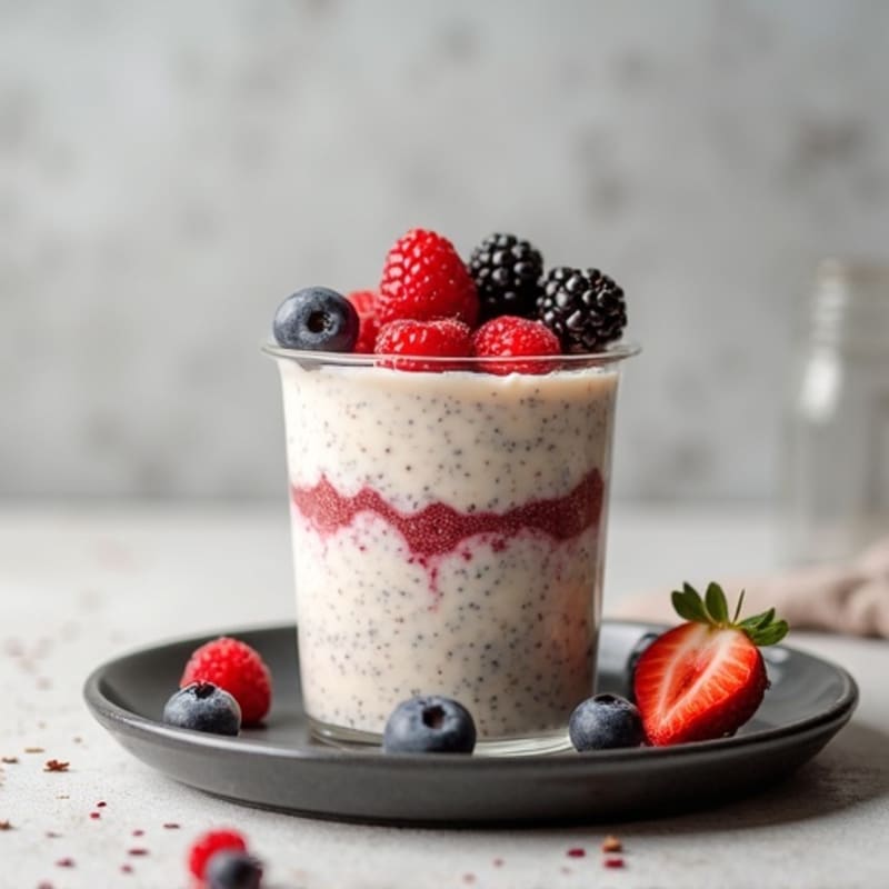 Silky Coconut Cream Chia Pudding
