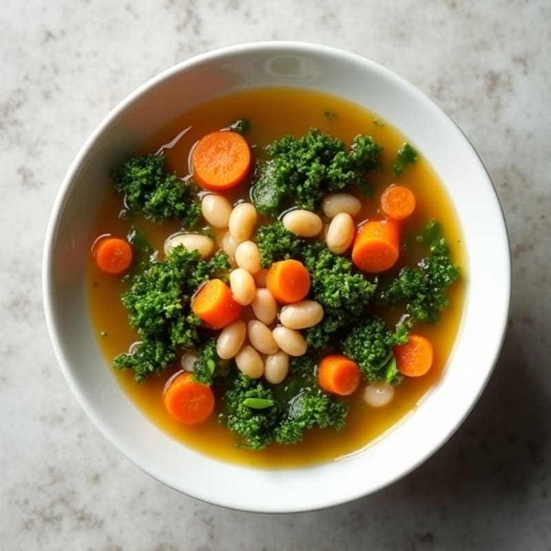 Hearty Kale and White Bean Soup