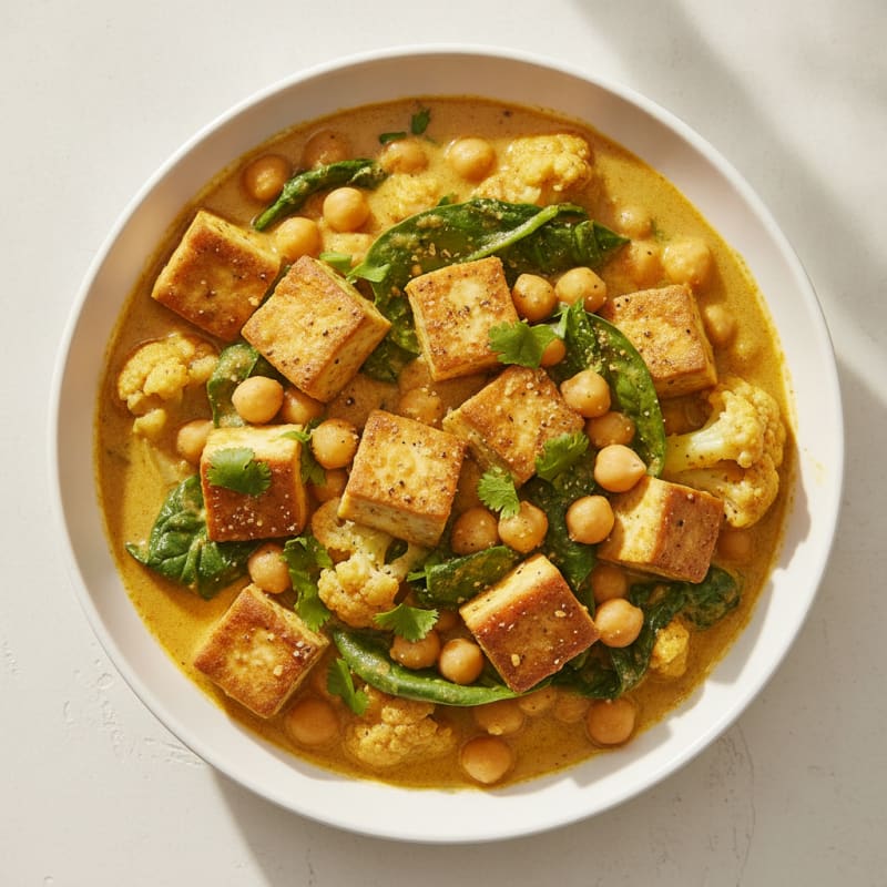 Hearty Chickpea and Vegetable Curry