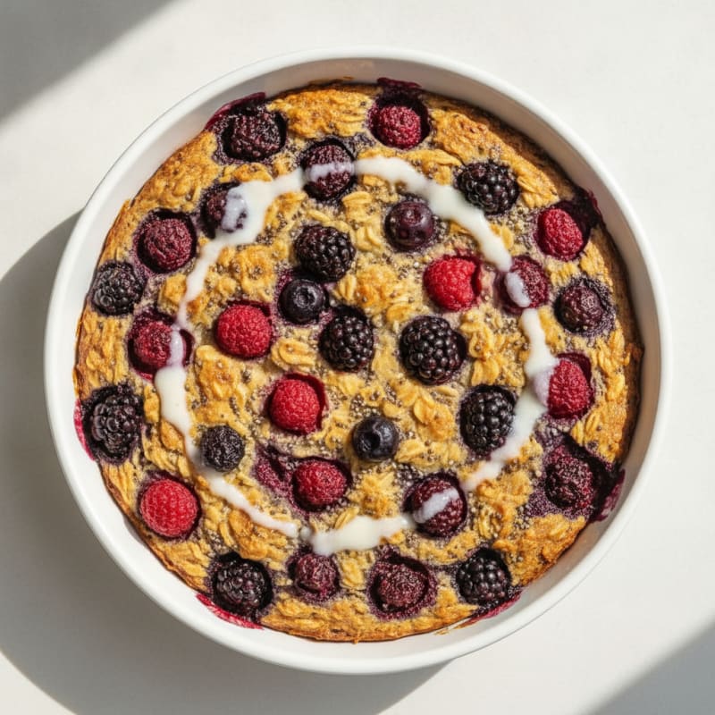 Baked Berry Oatmeal