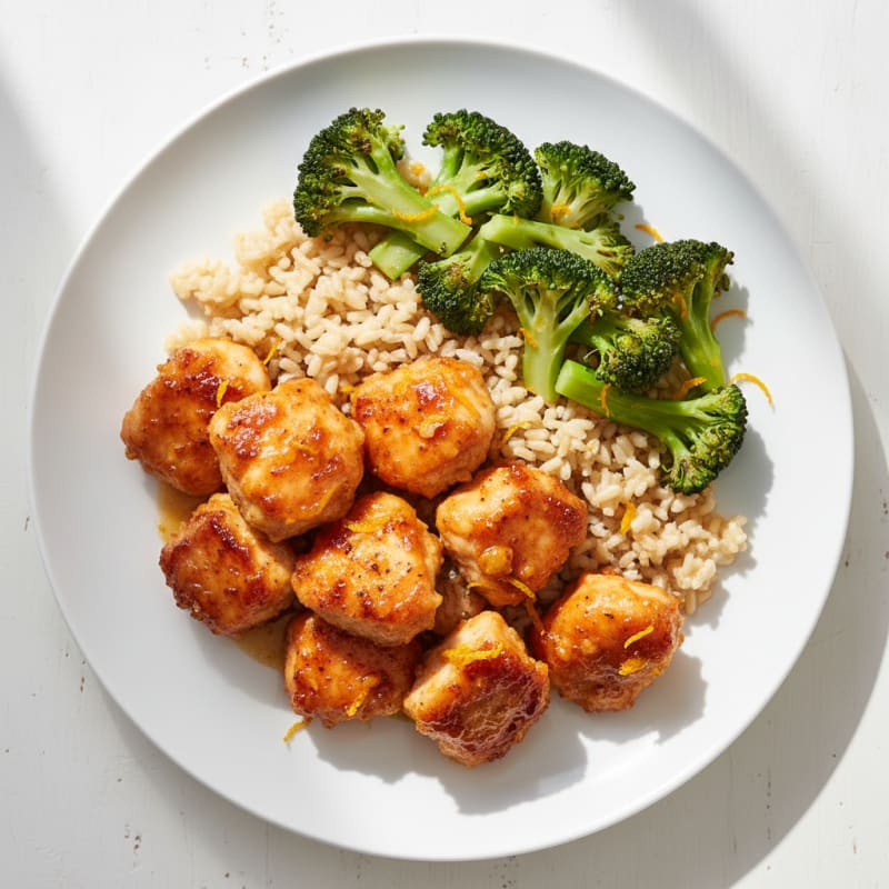 Crispy Orange Glazed Chicken