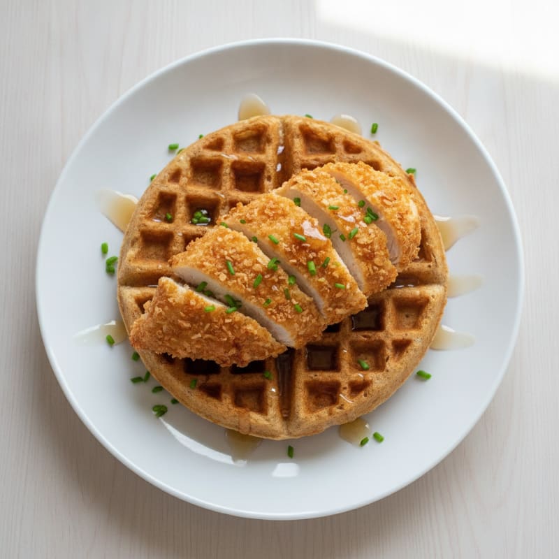 Golden Chicken & Waffles