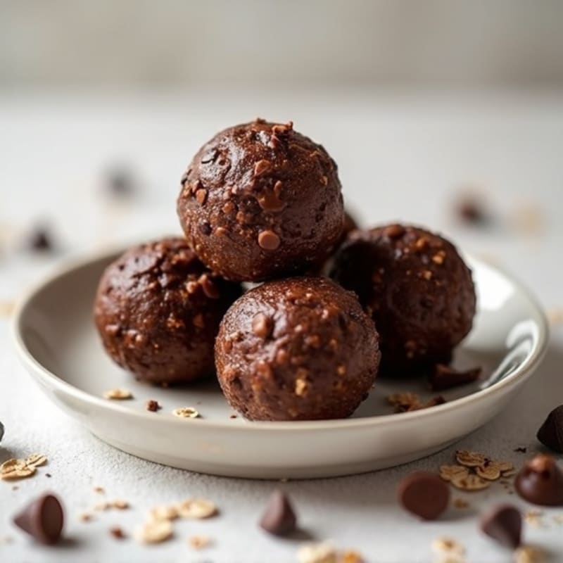 Dark Chocolate Protein Energy Bites