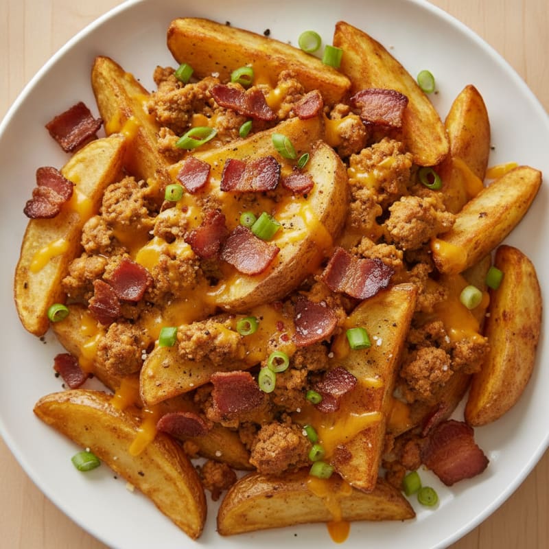 Loaded Bacon Cheese Fries