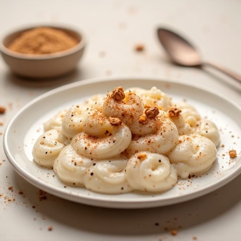 Silky Protein Rice Pudding with Cinnamon and Vanilla