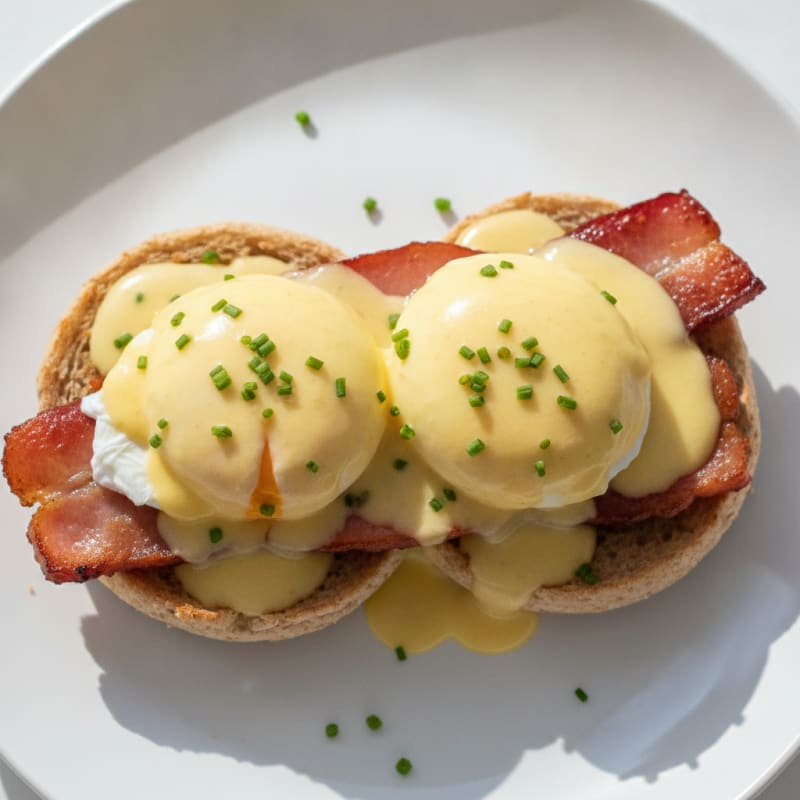Classic Eggs Benedict with Hollandaise