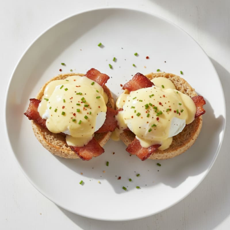 Classic Eggs Benedict with Hollandaise