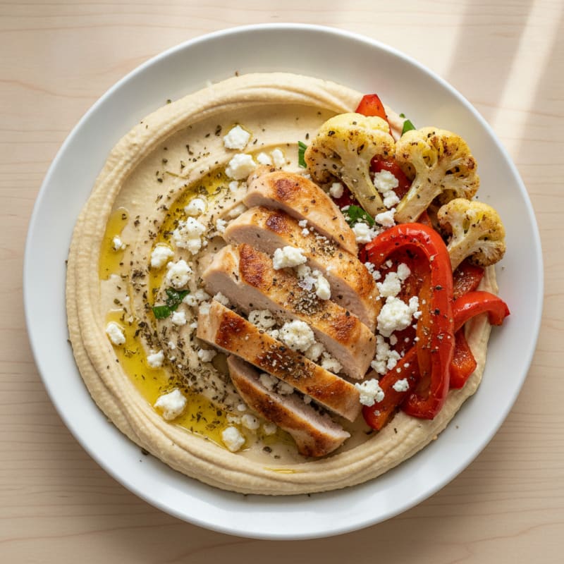 Mediterranean Hummus Platter