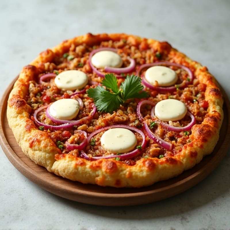 BBQ Pulled Chicken Cauliflower Crust Pizza