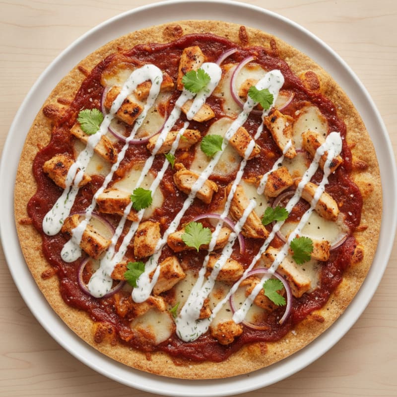 BBQ Ranch Chicken Pizza