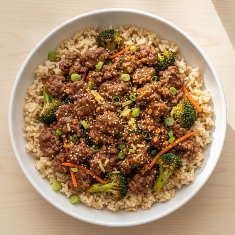 Korean Beef Bulgogi Bowl