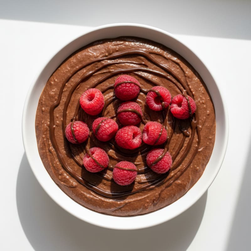 Silky Cottage Cheese Chocolate Protein Pudding