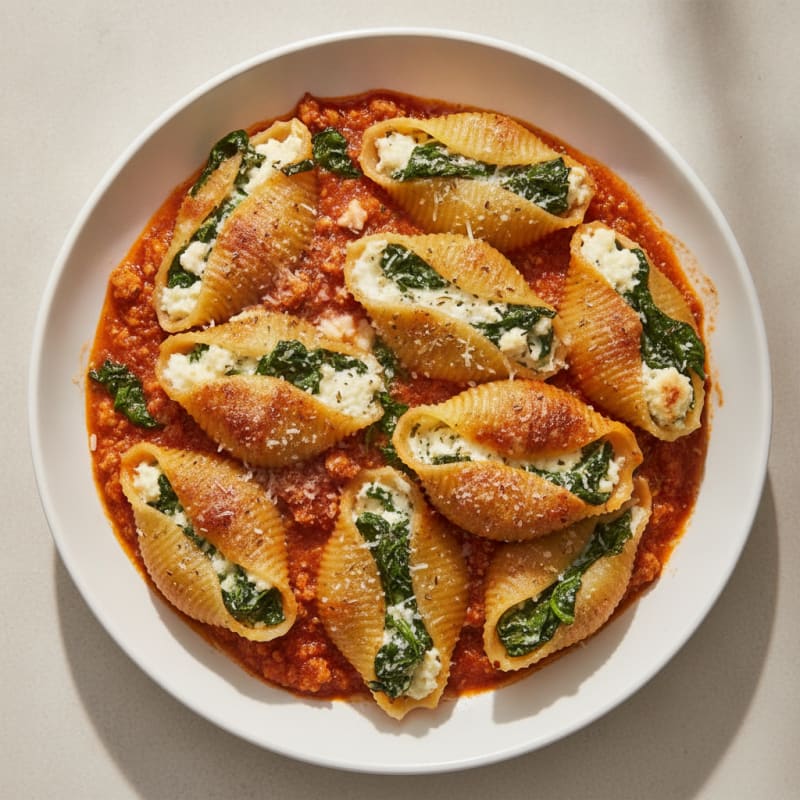 Baked Ricotta Stuffed Shells