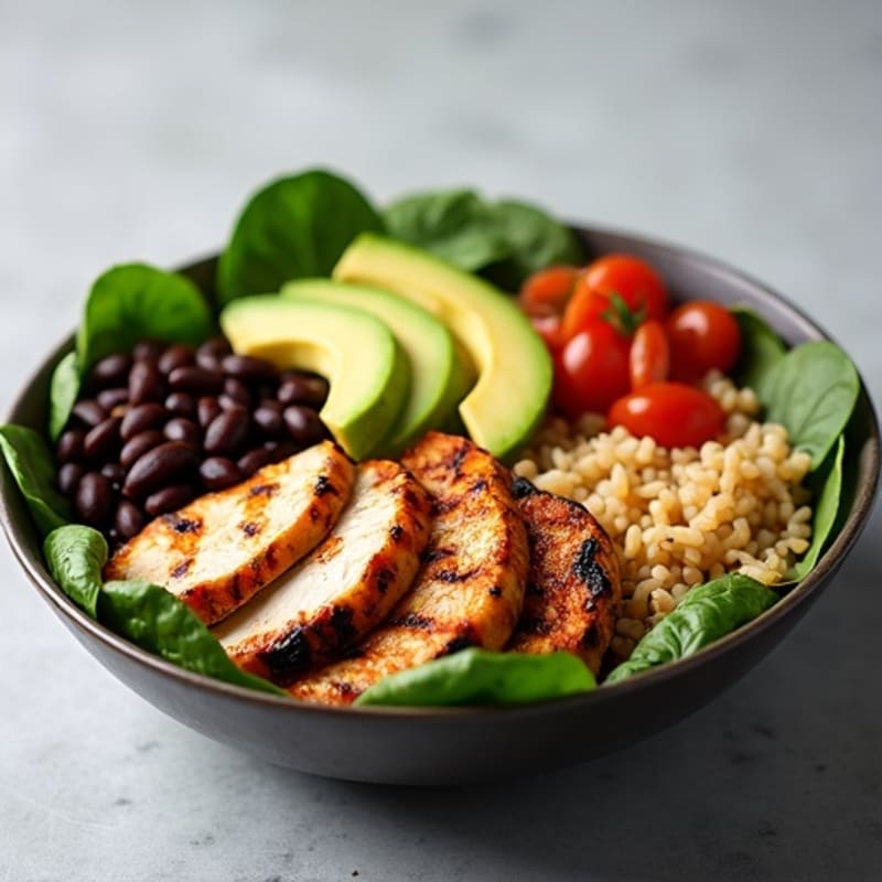Hearty Black Bean Burrito Bowl