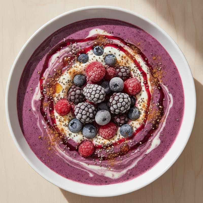Berry Chia Seed Smoothie