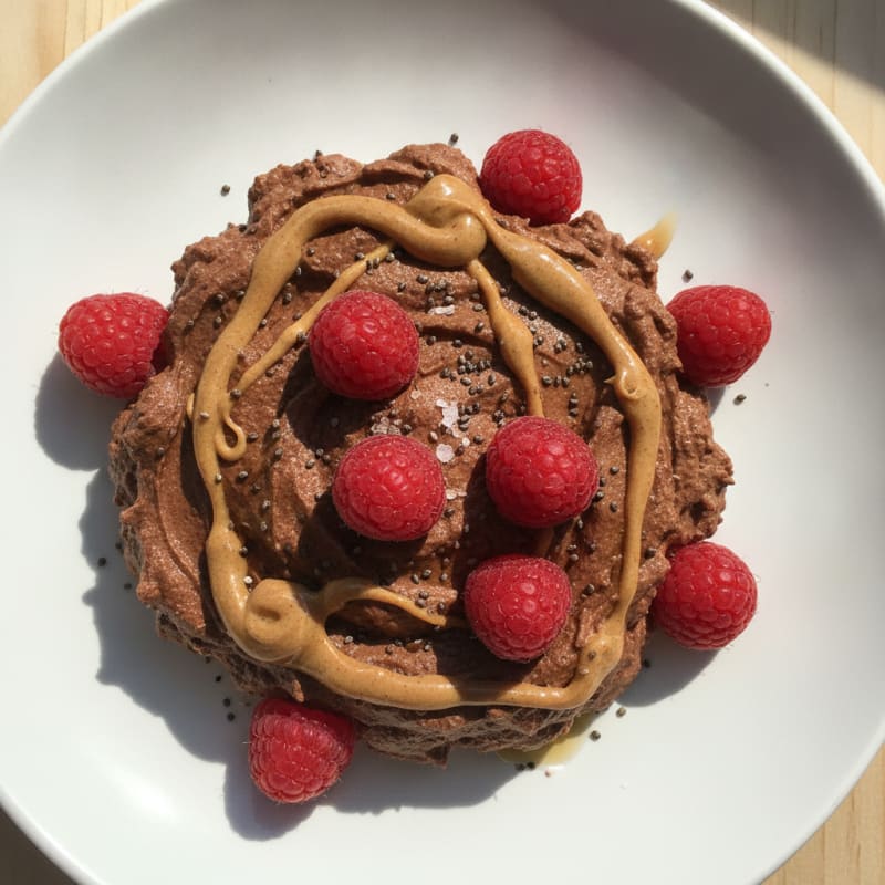 Chocolate Protein Greek Yogurt Mousse