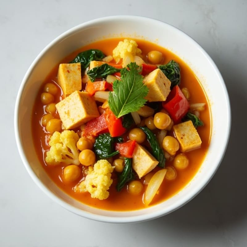 Hearty Coconut Vegetable Curry