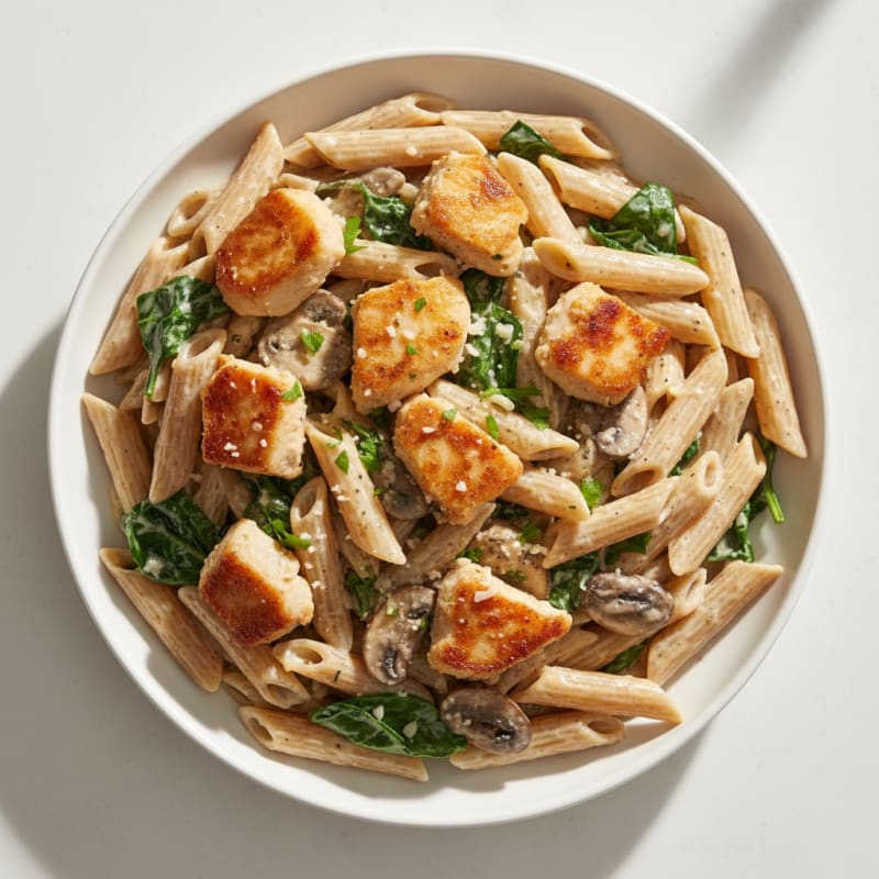 Creamy Garlic Parmesan Chicken Pasta