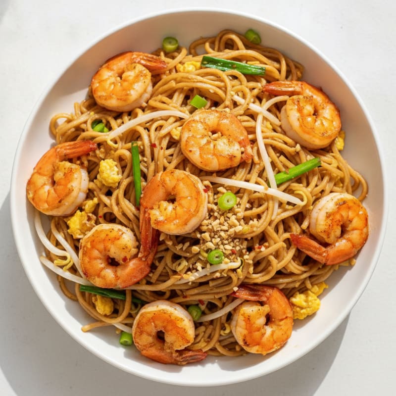 Shrimp Pad Thai Noodles